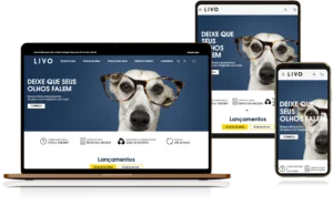 Golive LIVO EYEWEAR em VTEX IO