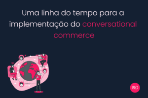 Uma linha do tempo para a implementação do conversational commerce