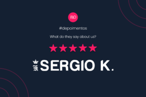Depoimento Sergio K. após o lançamento do seu novo e-commerce