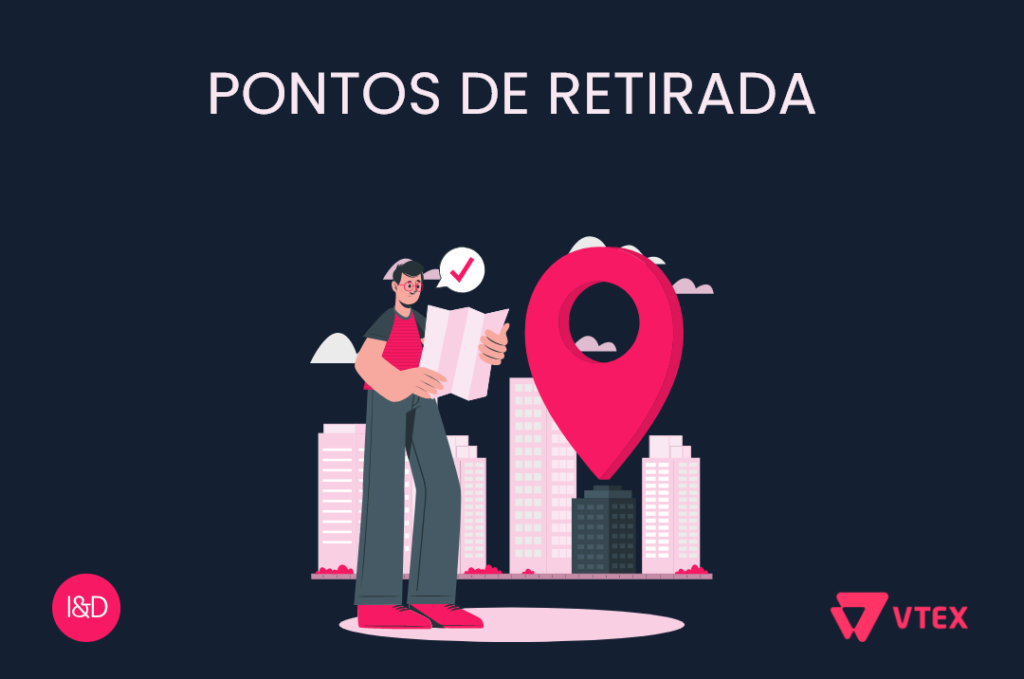 pontos de retirada