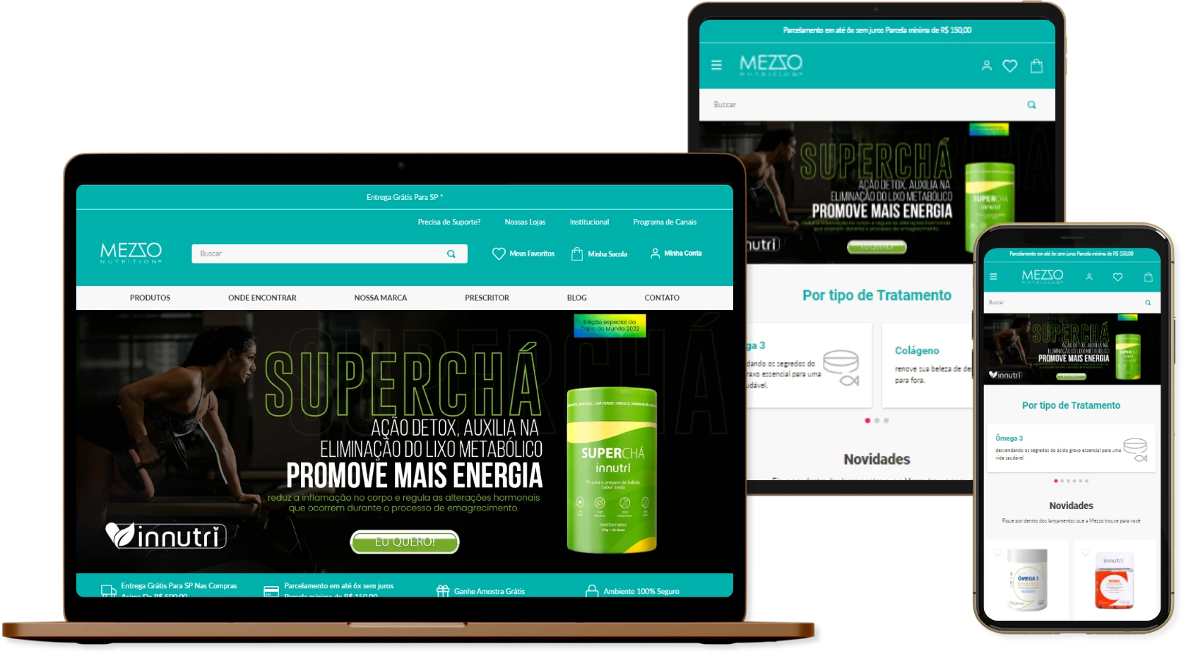 Projeto Mezzo Nutrition